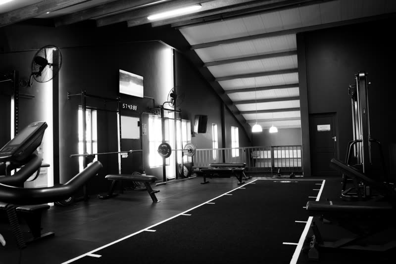 Free weight floor at Origin Fitness Studio