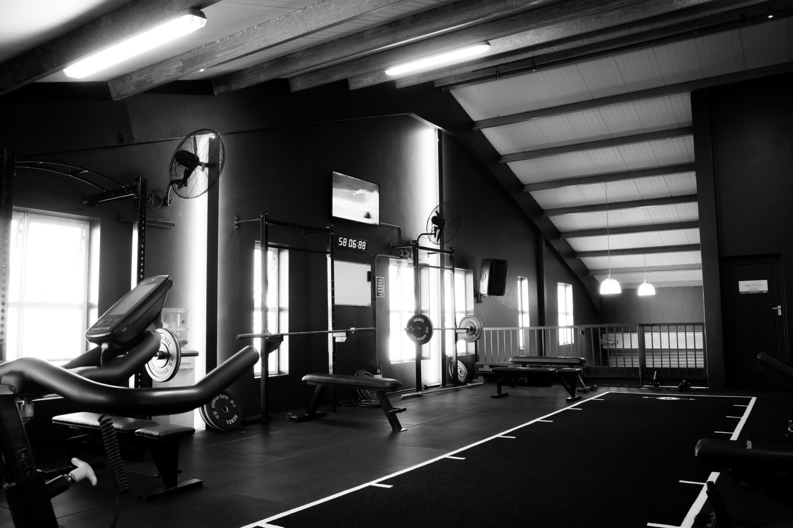 The training floor at Origin Fitness Studio